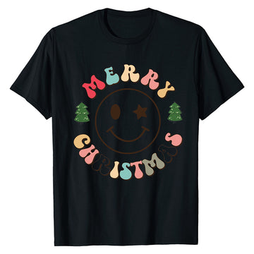 Retro Merry Xmas  T-Shirt