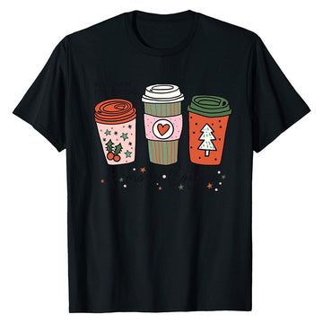 Festive Coffee Lover  T-Shirt