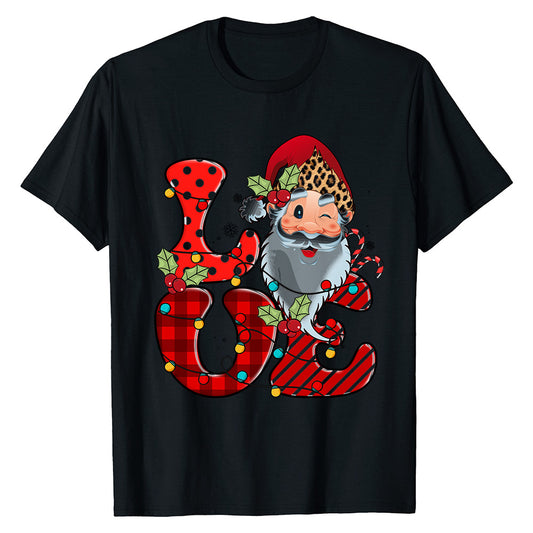 Festive Santa Love  T-Shirt