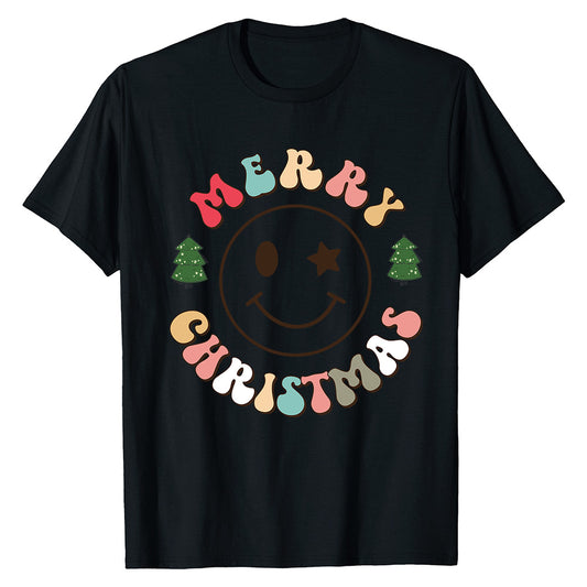 Retro Merry Christmas  T-Shirt