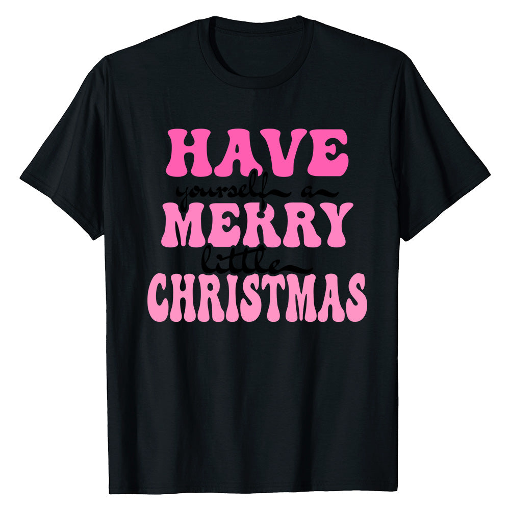 Retro Merry Christmas  T-Shirt