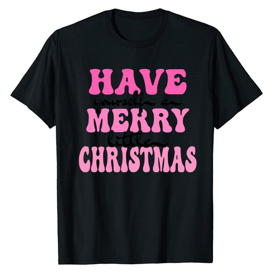 Retro Merry Christmas  T-Shirt