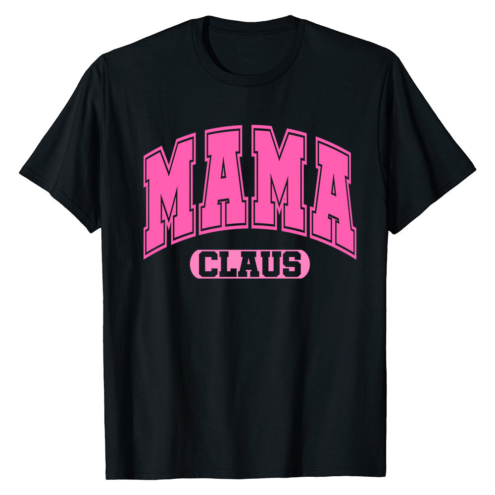 Mama Claus Retro  T-Shirt