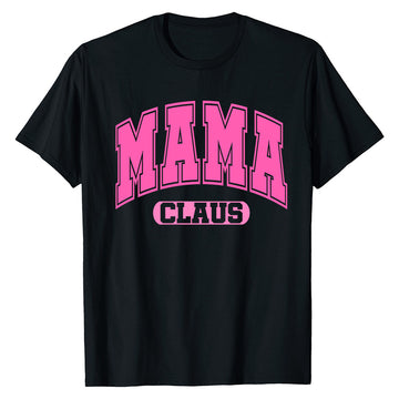 Mama Claus Retro  T-Shirt