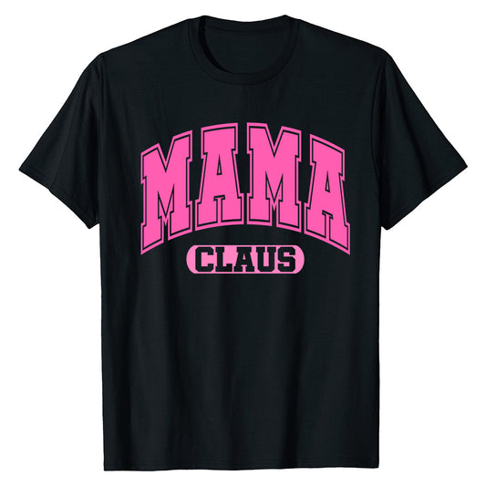 Mama Claus Retro  T-Shirt