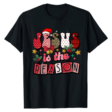Festive Jesus Reason  T-Shirt