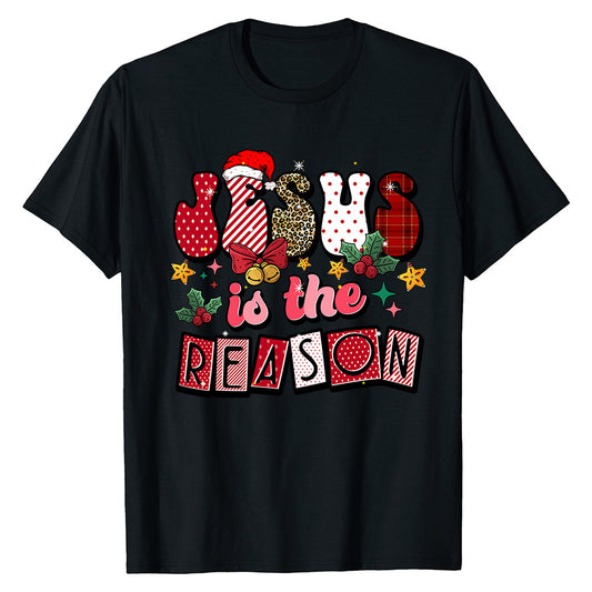 Festive Jesus Reason  T-Shirt