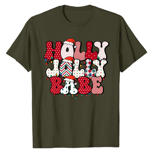 Holly Jolly Babe  T-Shirt
