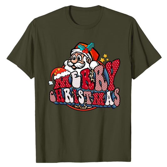 Festive Santa Christmas  T-Shirt