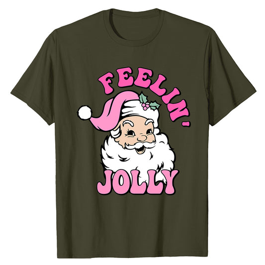 Feelin' Jolly Santa  T-Shirt