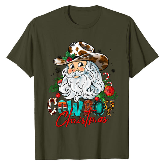 Cowboy Christmas  T-Shirt