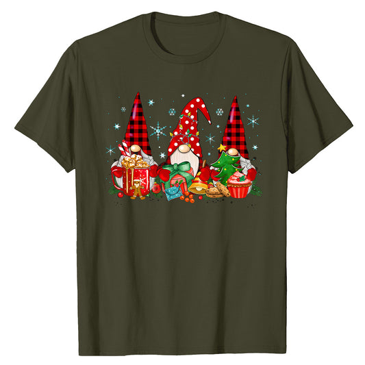 Festive Gnome Christmas  T-Shirt