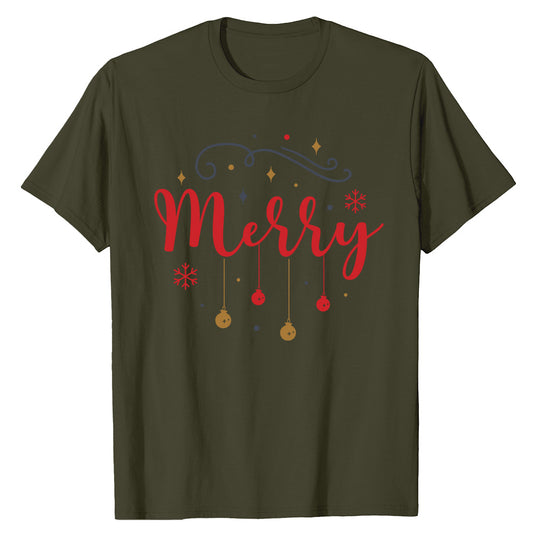 Festive 'Merry'  T-Shirt