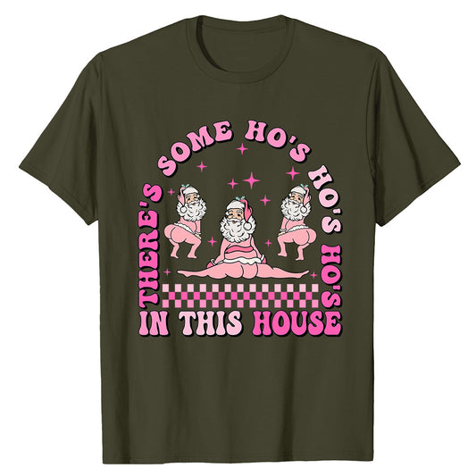 Retro Santa Funny  T-Shirt