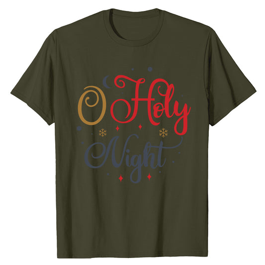 O Holy Night Christmas  T-Shirt
