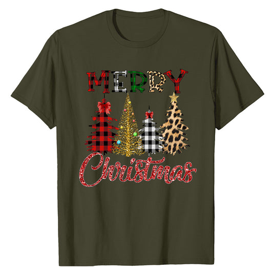 Festive Trees Christmas  T-Shirt