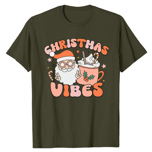 Festive Santa Vibes  T-Shirt
