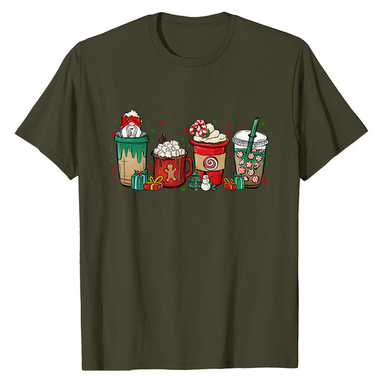 Festive Beverage  Fun T-Shirt