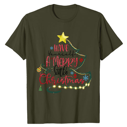 Merry Xmas Tree  T-Shirt