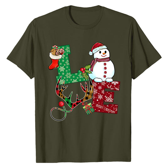 Festive LOVE Christmas  T-Shirt