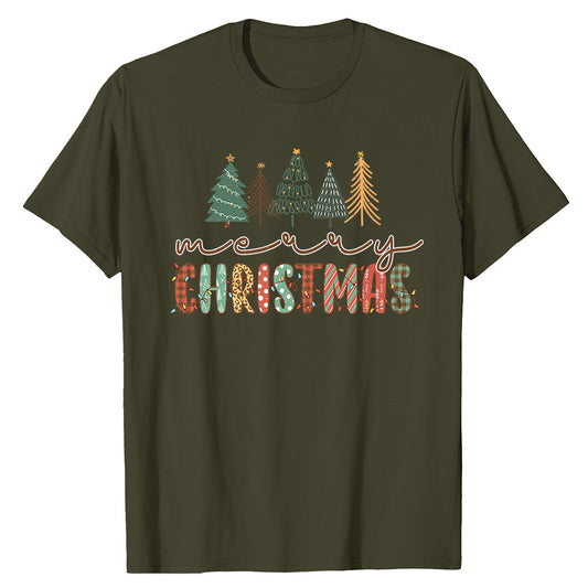 Festive Christmas Trees  T-Shirt