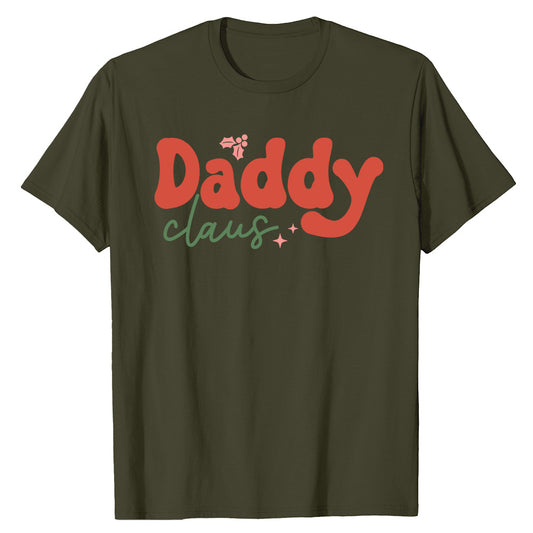 Daddy Claus Christmas  T-Shirt