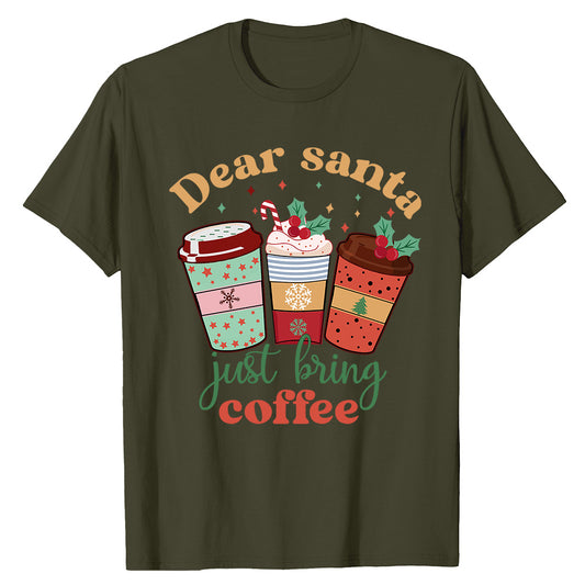 Santa Coffee  T-Shirt