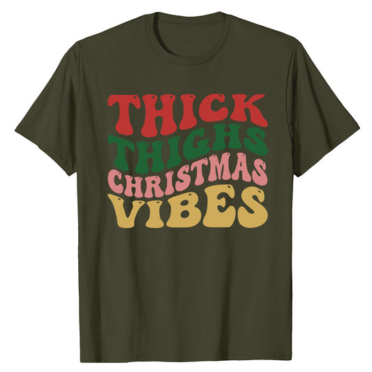 Thick Thighs Xmas  T-Shirt