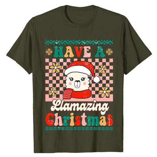 Llamazing Xmas  T-Shirt
