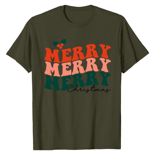 Merry Retro Holiday  T-Shirt