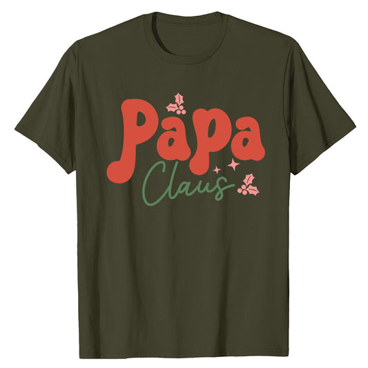 Papa Claus Festive  T-Shirt