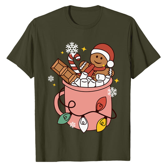 Festive  with Gingerbread Joy T-Shirt