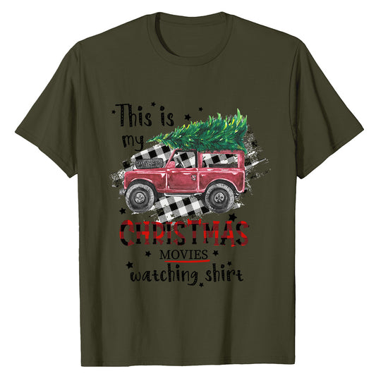 Festive Christmas Truck  T-Shirt