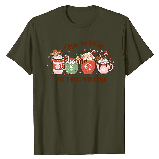 Coffee & Christmas Cheer  T-Shirt