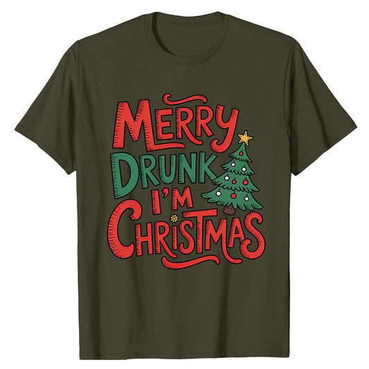 Merry Drunk Xmas  T-Shirt