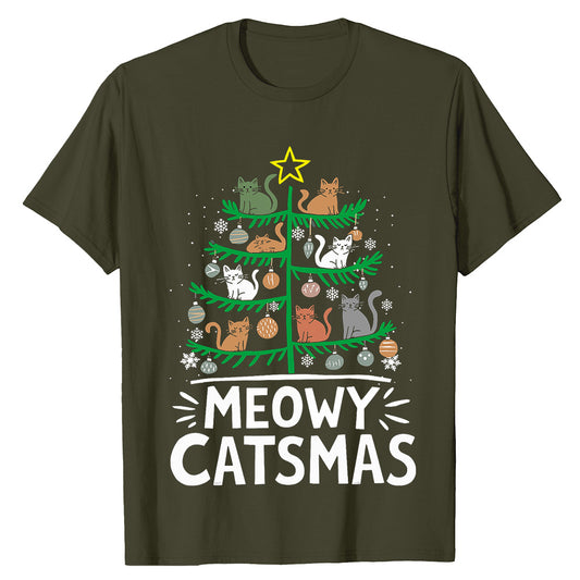 Meowy Catsmas  T-Shirt