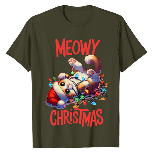 Meowy Catmas  T-Shirt