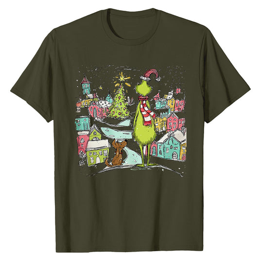 Festive Grinchmas  T-Shirt
