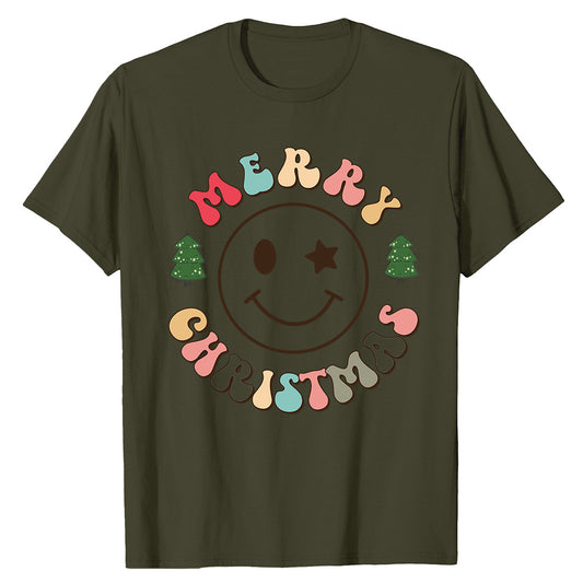 Retro Merry Xmas  T-Shirt