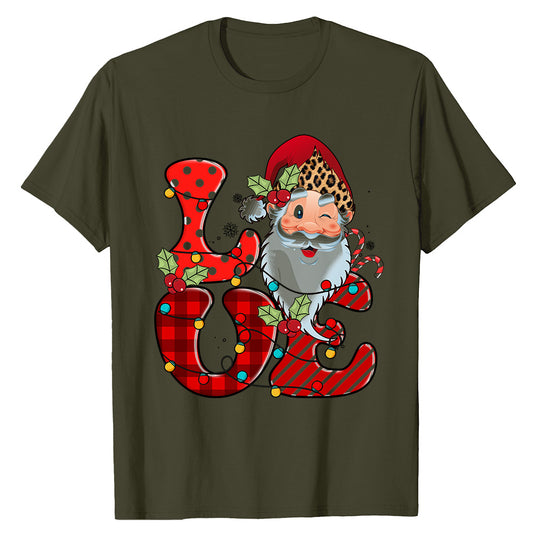Festive Santa Love  T-Shirt