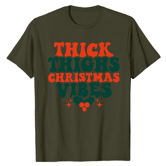 Thick Thighs Xmas  T-Shirt