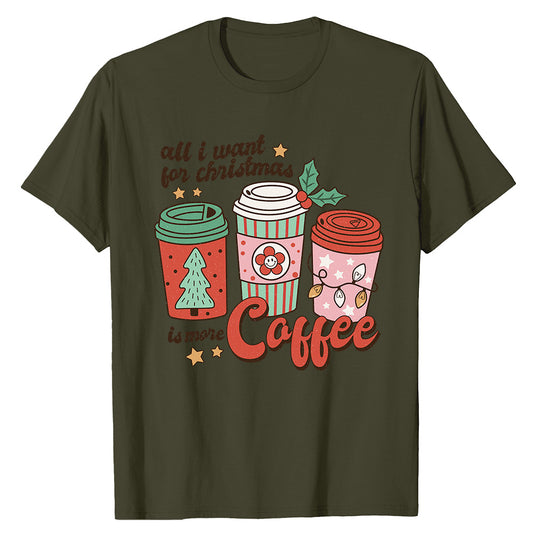 Festive Coffee Cups  T-Shirt