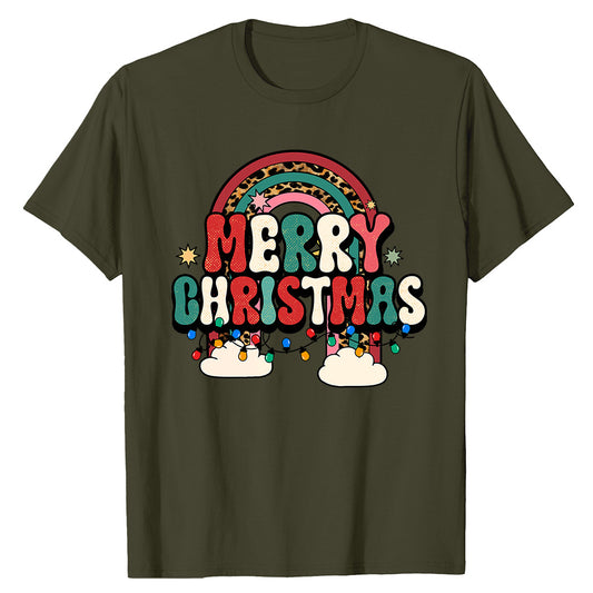 Retro Merry Christmas  T-Shirt