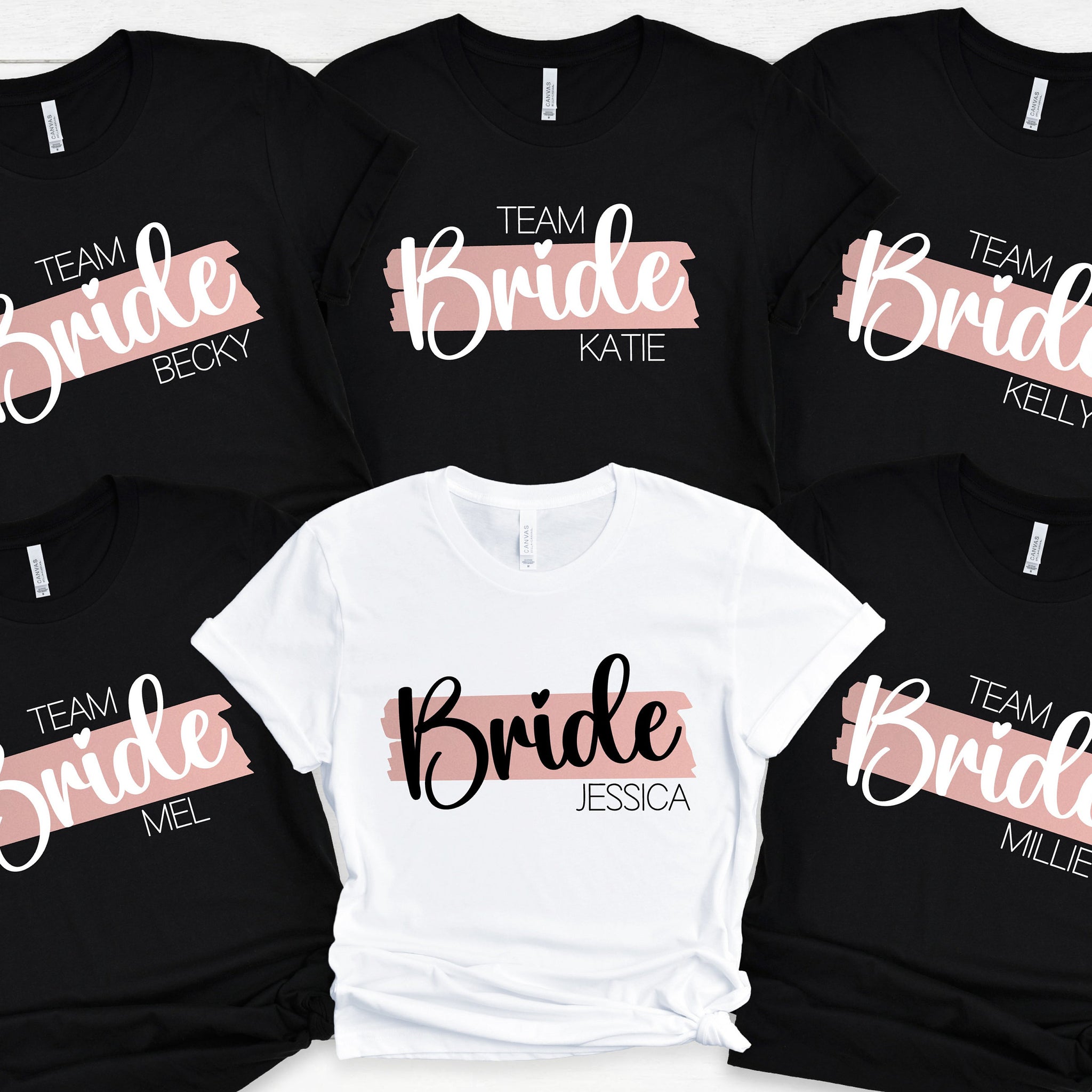 Personalised Hen Party T Shirts, Team Bride T Shirt, Hen Party Shirts, Bachelorette Party Shirts, Bachelorette Shirts, Bachelorette Gifts