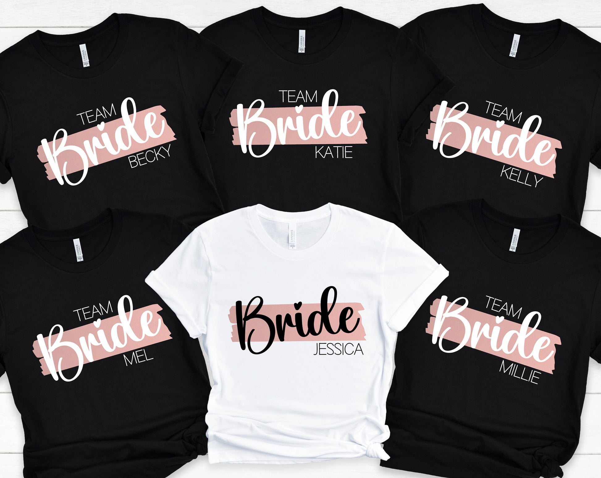 Personalised Hen Party T Shirts, Team Bride T Shirt, Hen Party Shirts, Bachelorette Party Shirts, Bachelorette Shirts, Bachelorette Gifts